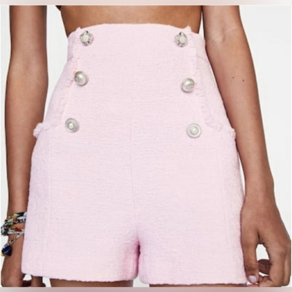 Zara - Women’s Pink Shorts